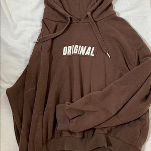 Brown Hoodie